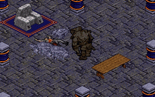 Beren is introduced to Rokko Decomorono, a stone golem