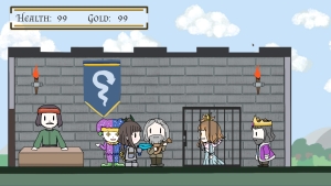 The First Age of Duckness Title Screen