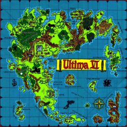 Large map of Ultima VI