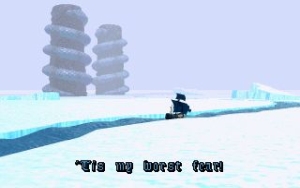 Sailing towards the Serpent Pillars.