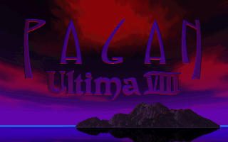 PAGAN: Ultima VIII title screen