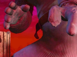 The Avatar's oversized thumb